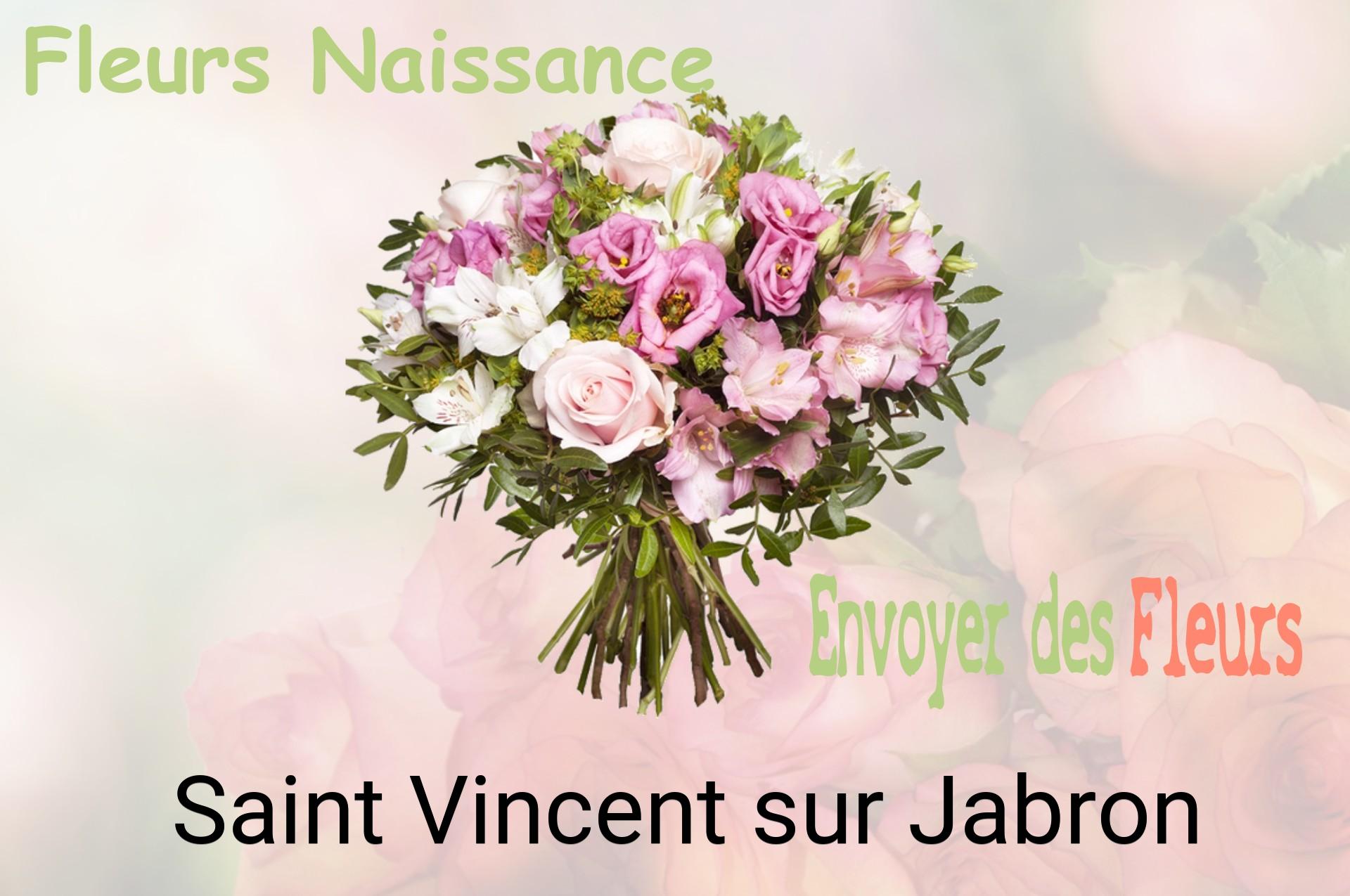 Bouquet de fleurs de naissance livré à Saint-Vincent-sur-Jabron